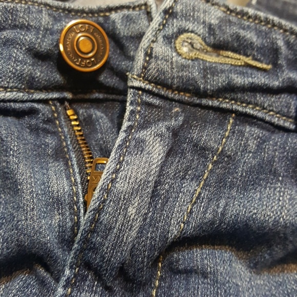 Ann Taylor Loft modern straight jeans - Picture 8 of 8